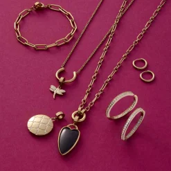 Anhänger COCOBELLO Clip & Mix gold