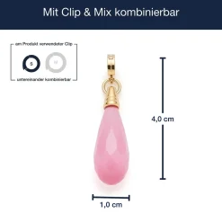 Anhänger FRISCO gold Clip & Mix