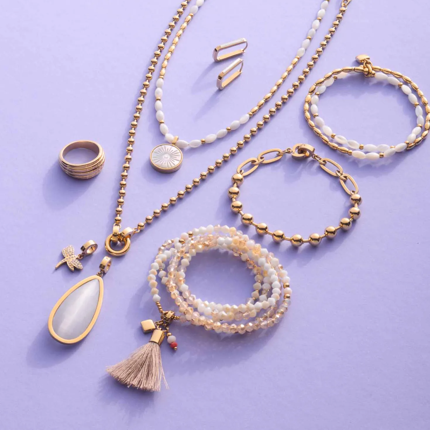 Anhänger JESSY gold Clip & Mix