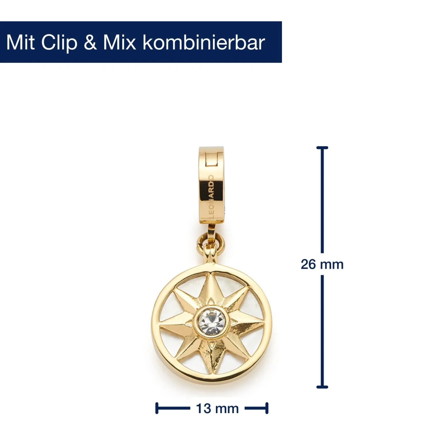 Anhänger LAUREN gold Clip & Mix