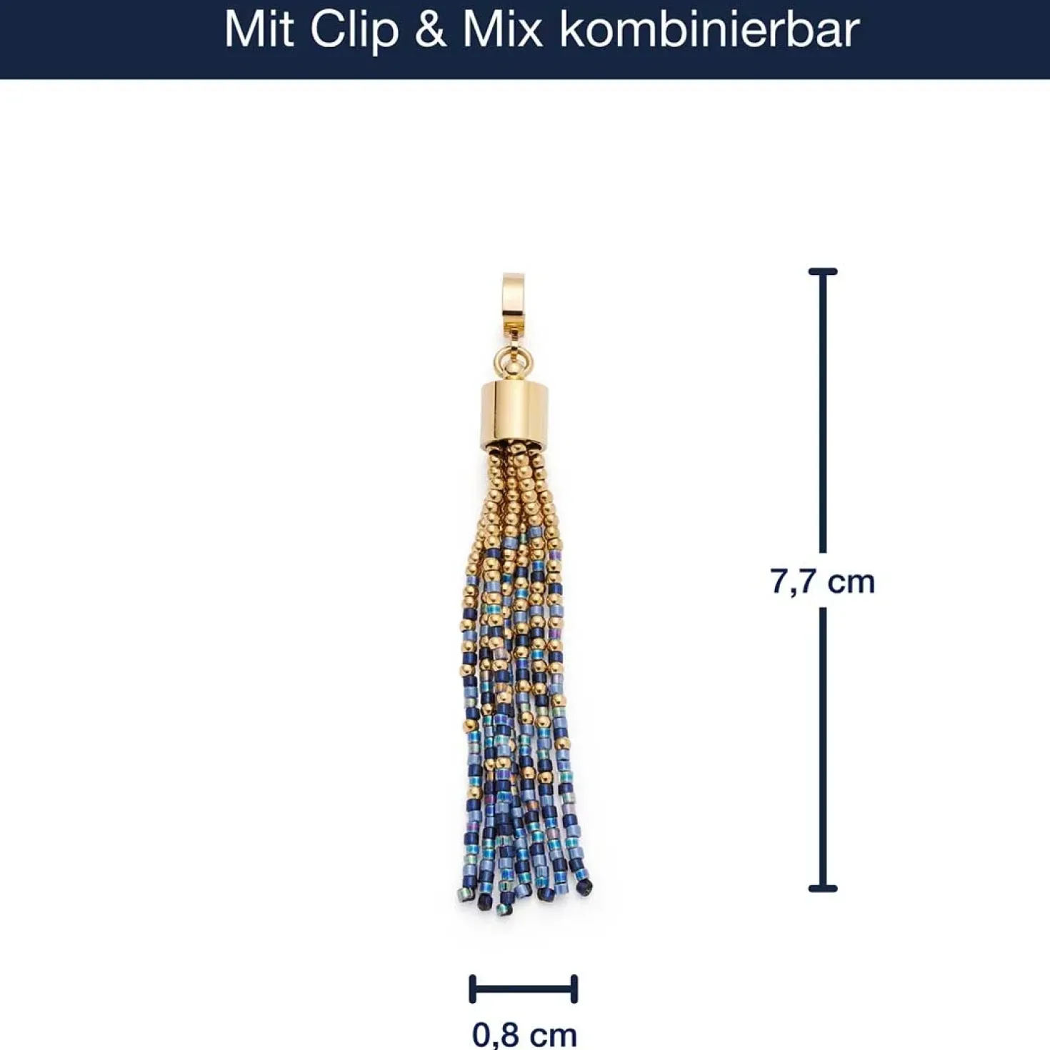 Anhänger LOU Clip & Mix gold