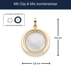 Anhänger MAGDA gold Clip & Mix