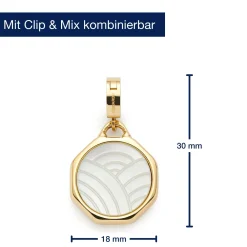 Anhänger TRISH gold Clip & Mix
