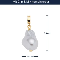 Anhänger WILMI Clip & Mix gold