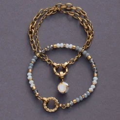 Armband BERNIE Clip & Mix gold
