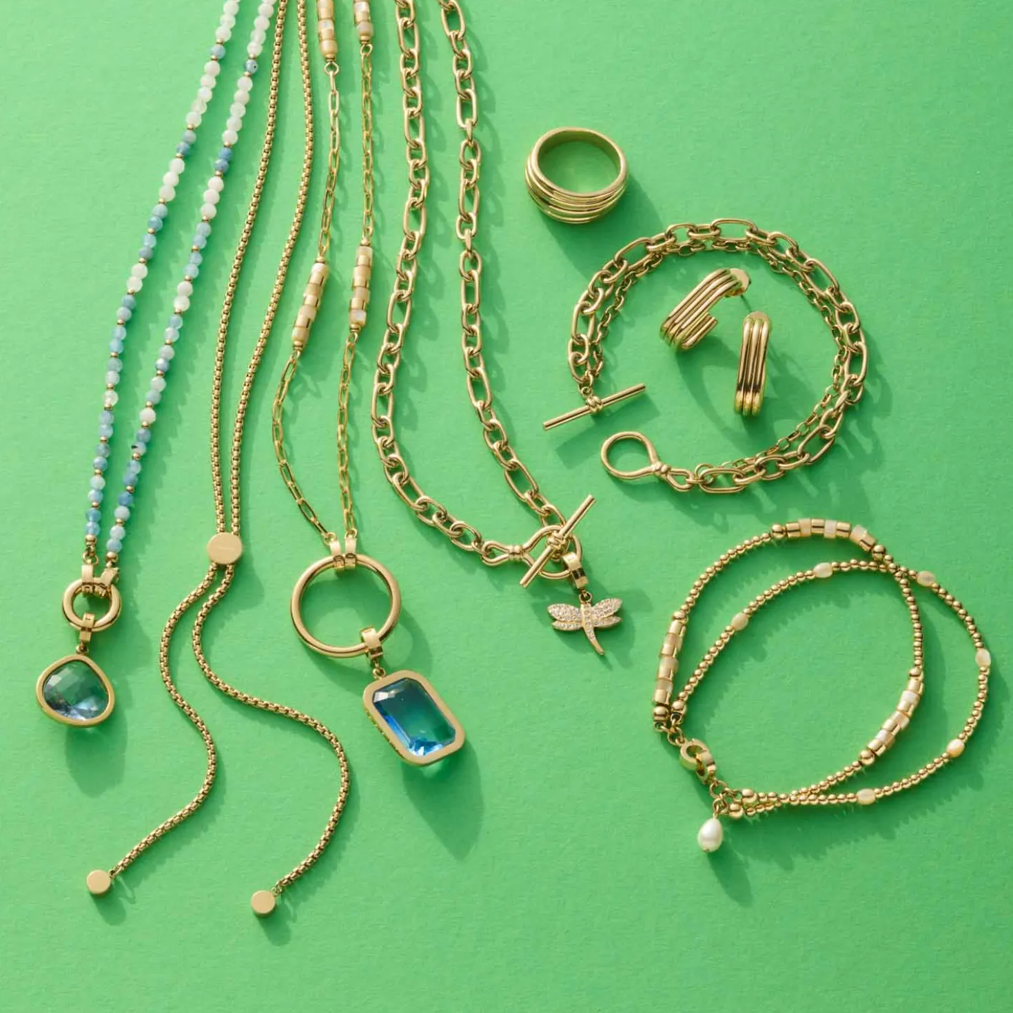 Armband CARONNA gold Clip & Mix