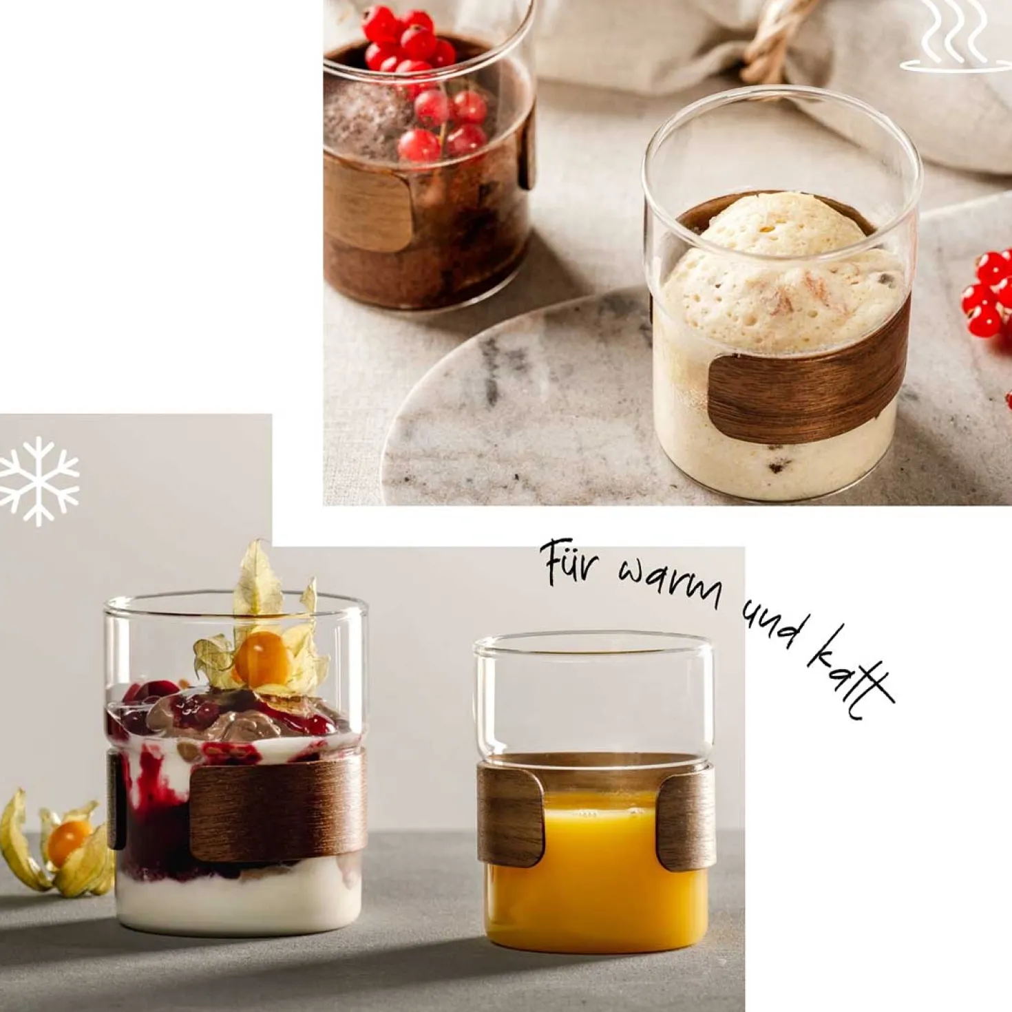 Becher NOVO LEGNO 320 ml 2er Set