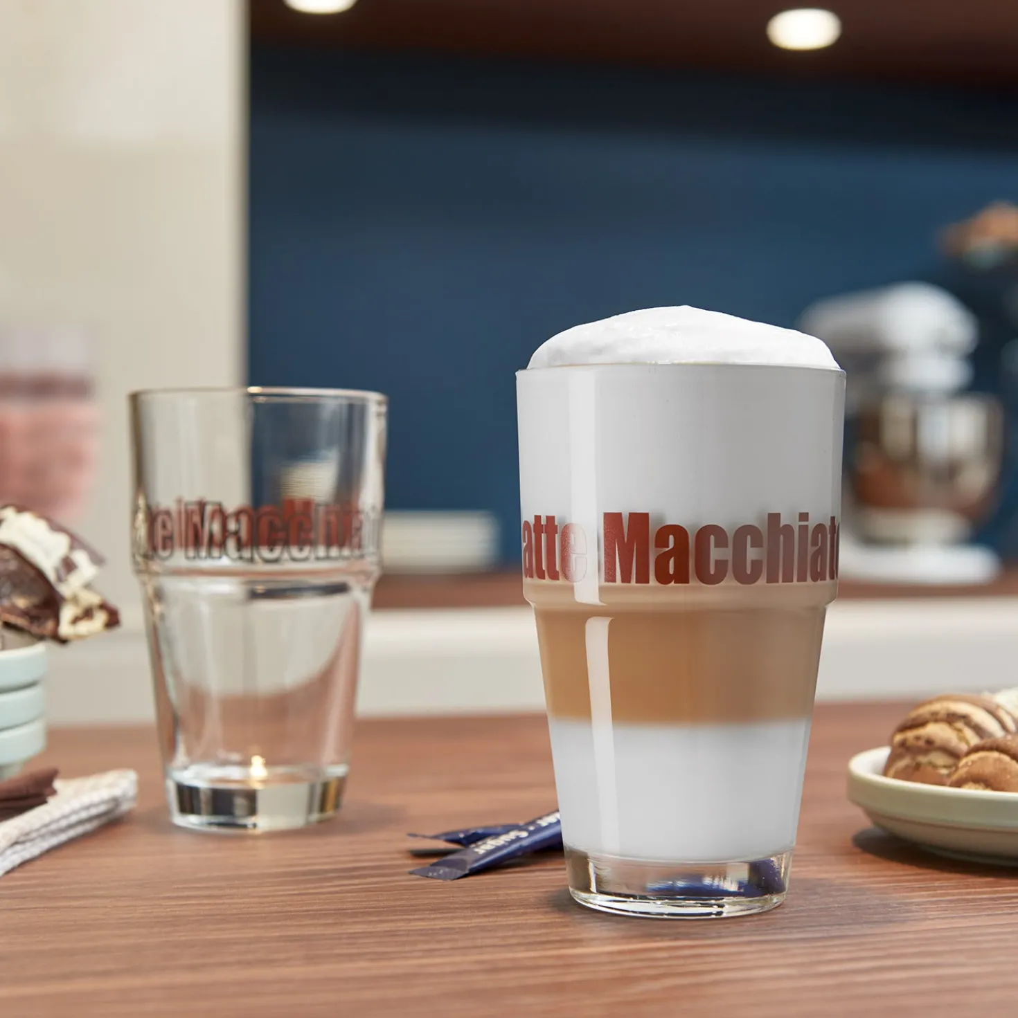 Becher SOLO 410ml braun Latte Macchiato 6er-Set