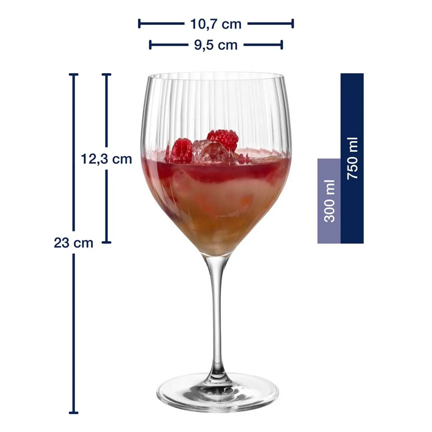 Cocktailglas POESIA 750 ml 6er-Set
