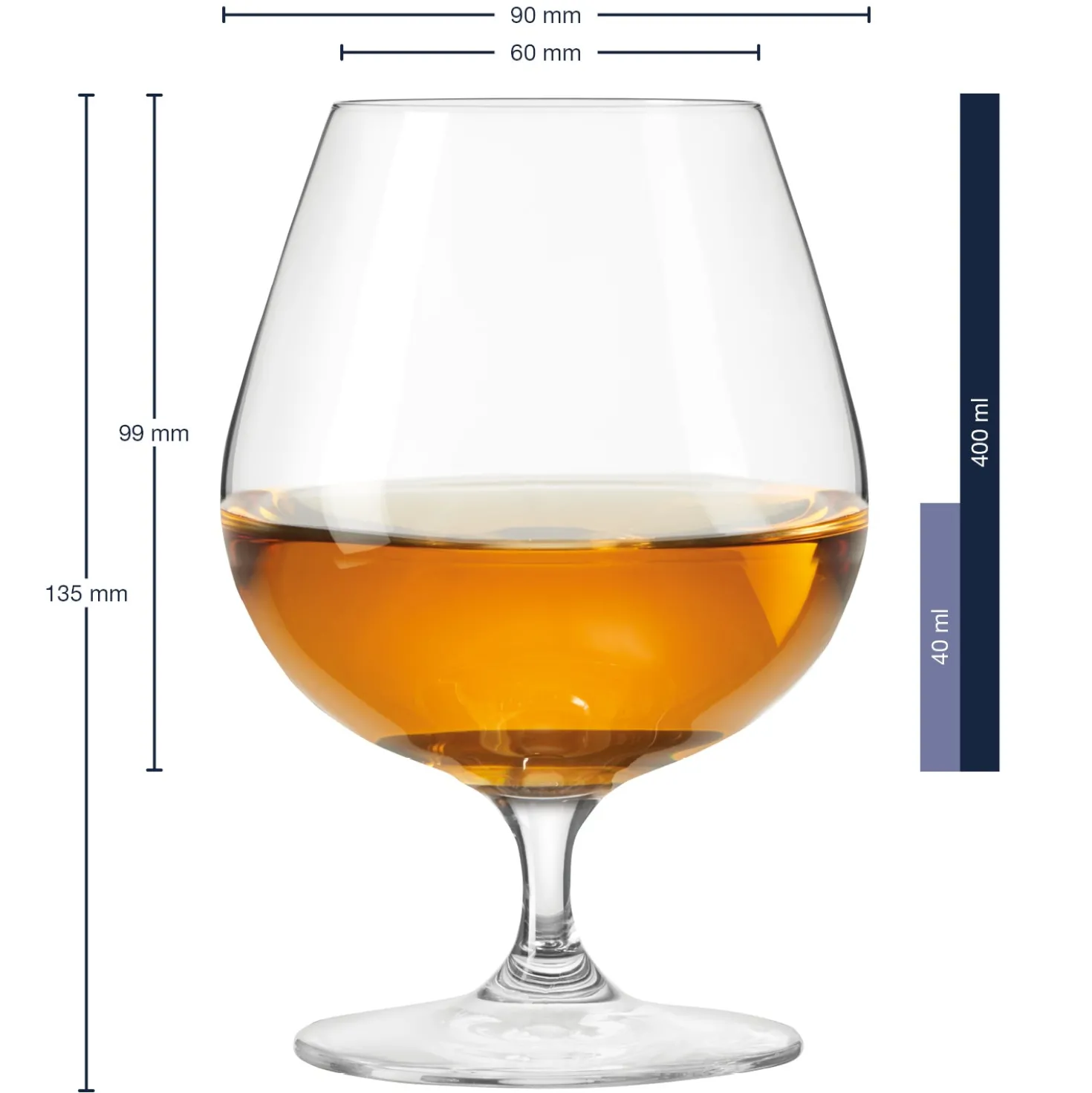 Cognacschwenker CIAO+ 400 ml 6er-Set