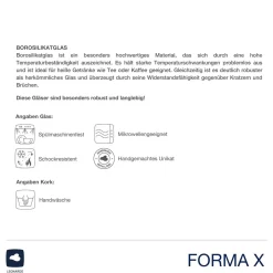 Dose FORMA X 31 cm grau
