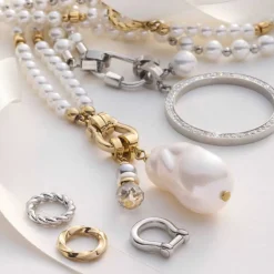 Edelstahlring LIESEL Clip & Mix gold