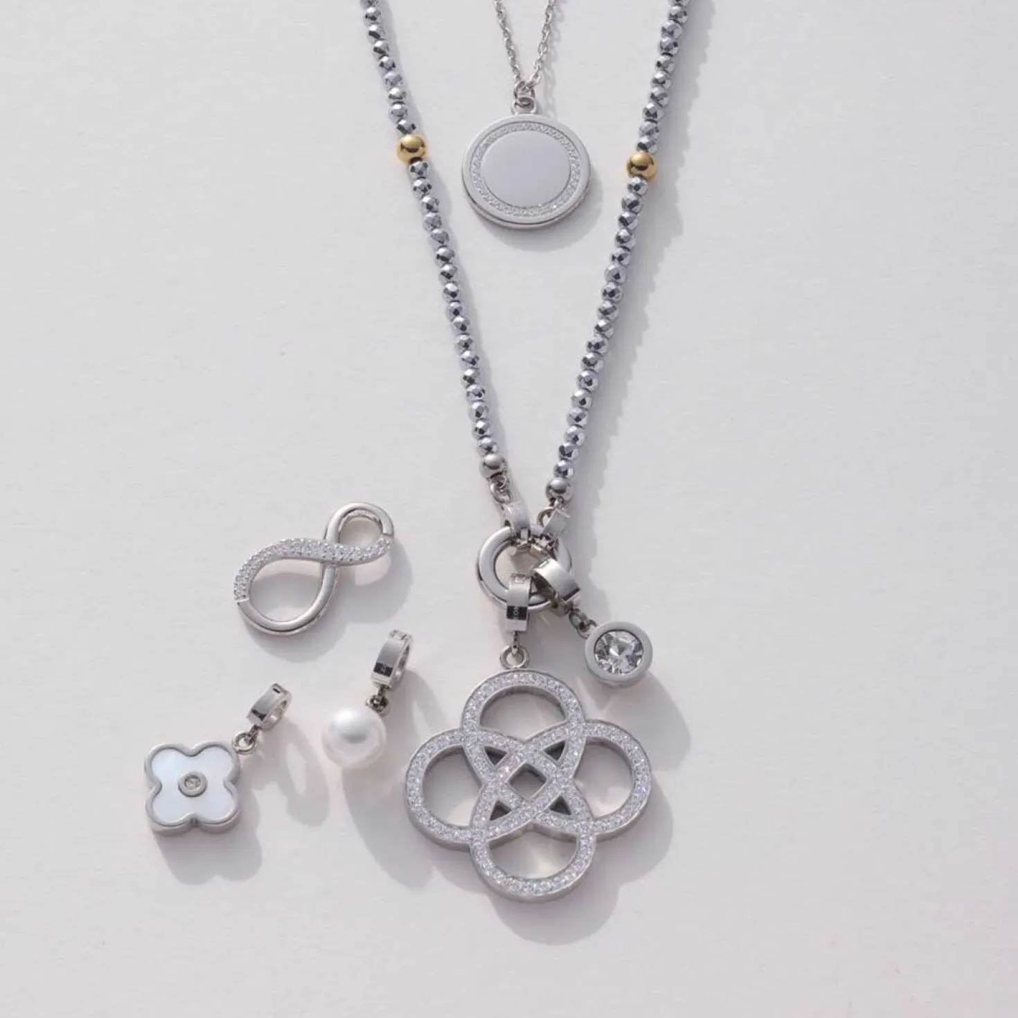 Edelstahlring SENTA Clip & Mix