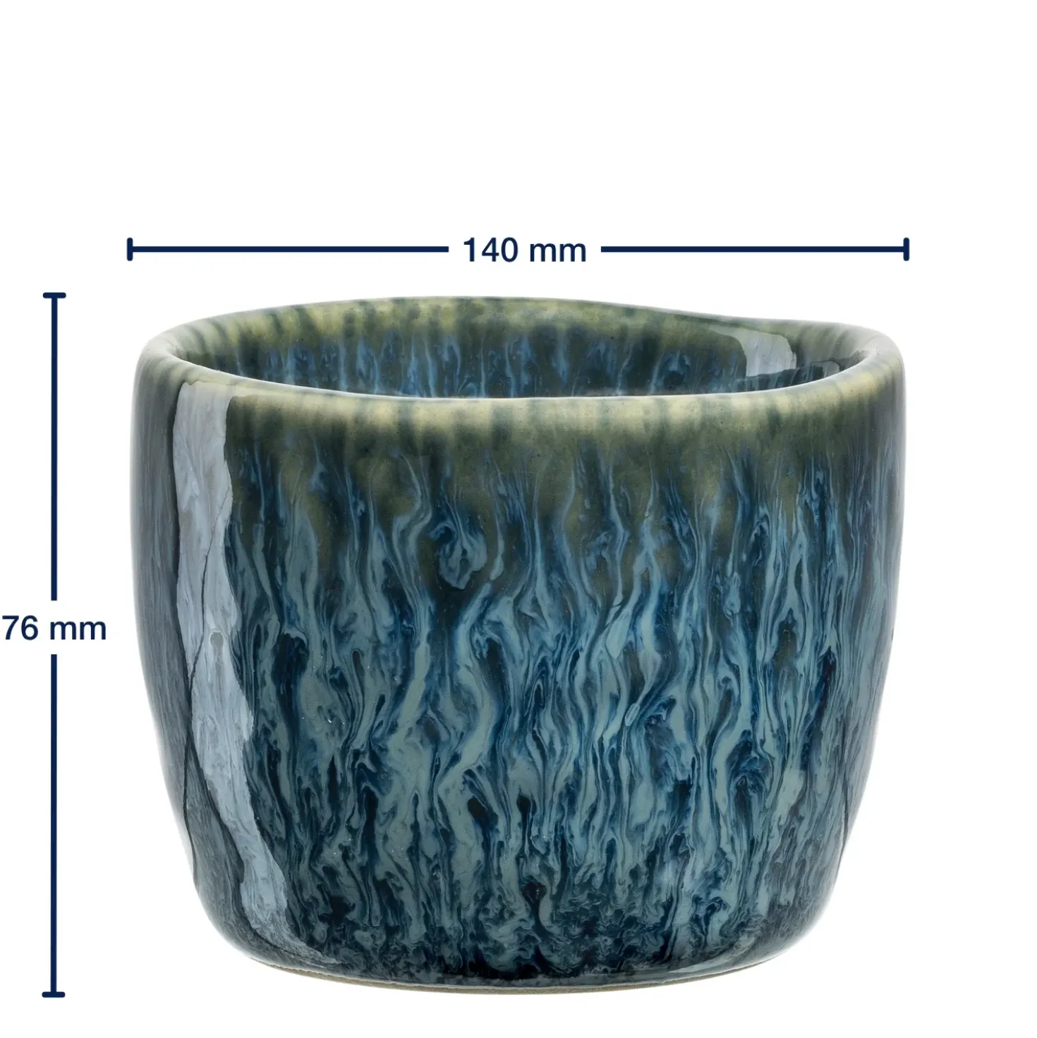 Eierbecher MATERA blau 6er-Set