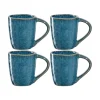 Espressotasse MATERA 90 ml blau 4er-Set