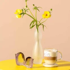 Glasvogel VIVACE 7 cm rosé/lila