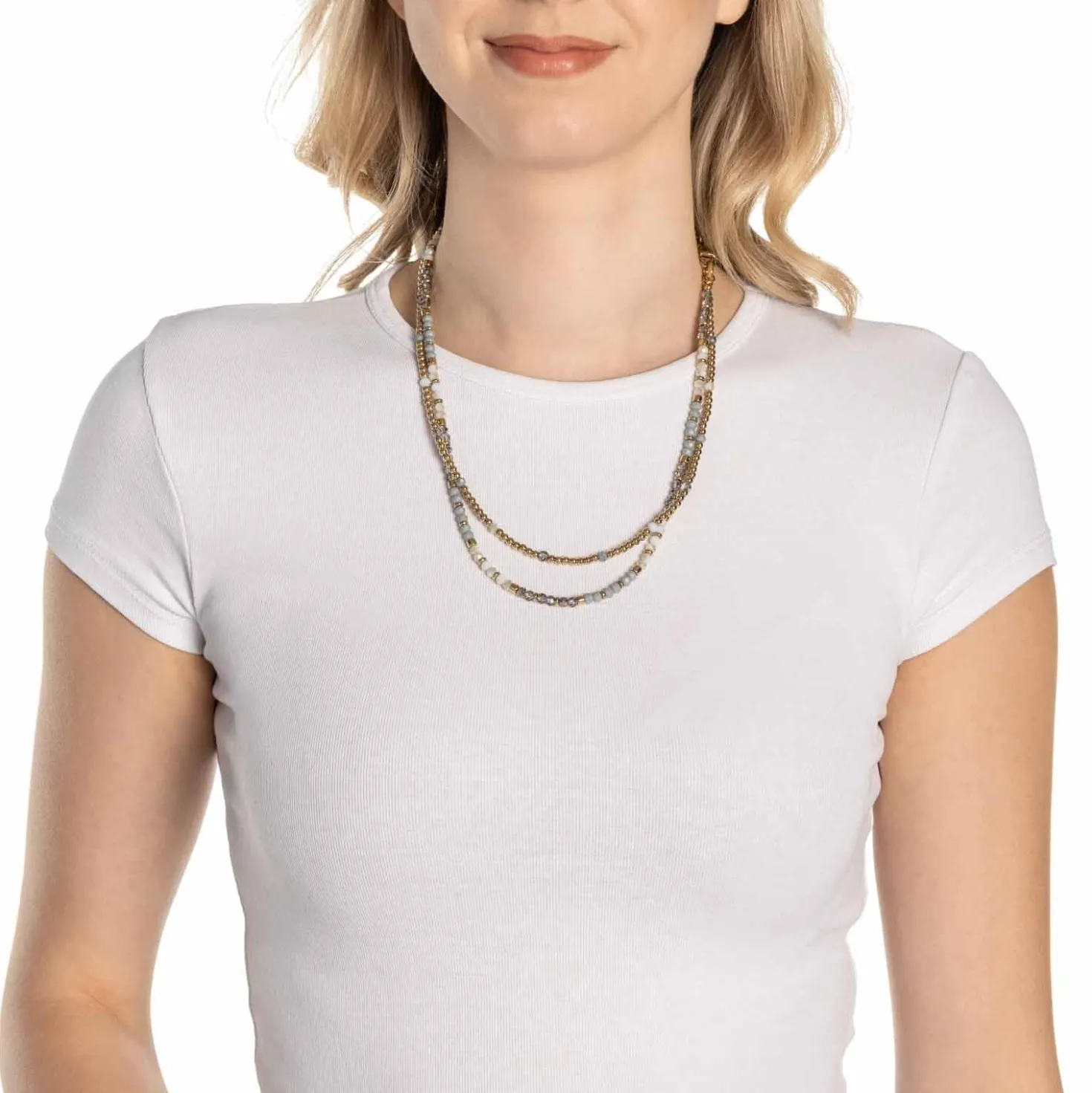 Halskette BERNADETTE 50 cm gold