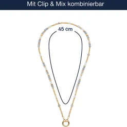 Halskette BERNIE 45 cm gold Clip & Mix