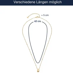 Halskette CLOTHILDE 42 cm gold CIAO