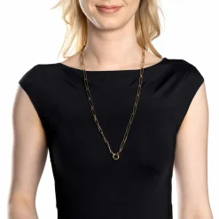 Halskette CONSENZA 70 cm gold Clip & Mix