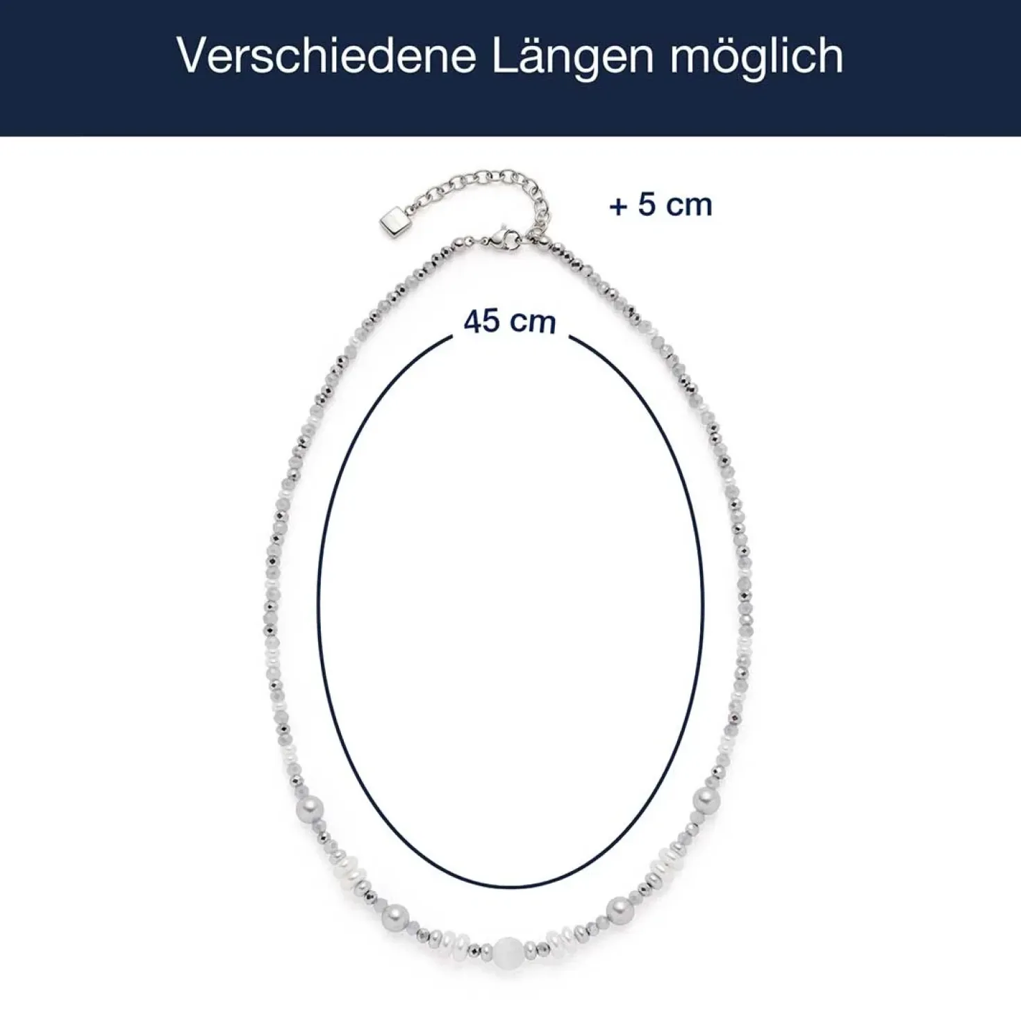 Halskette KLARA 45 cm