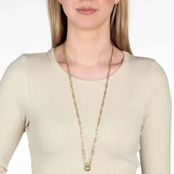 Halskette MODA 80 cm gold Clip & Mix