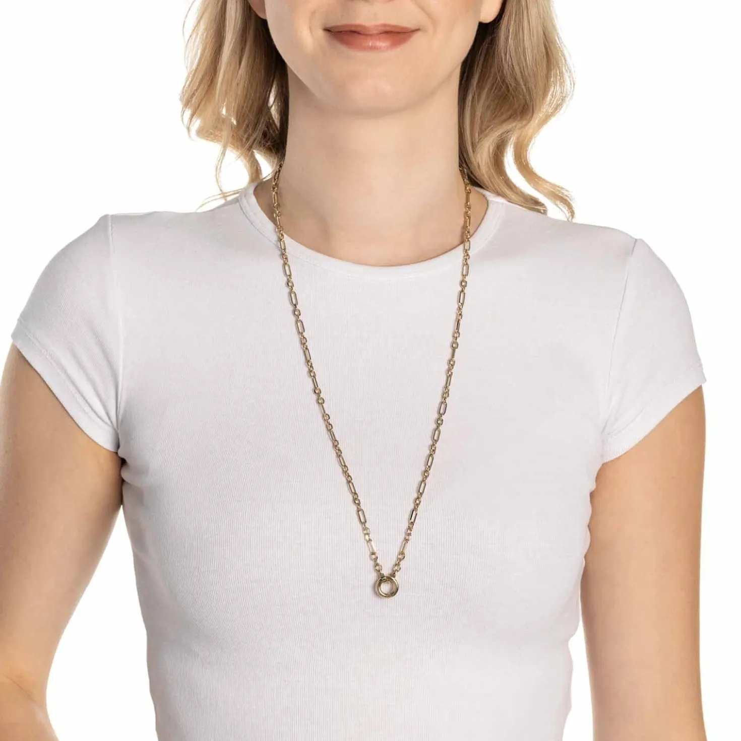 Halskette NINON Clip & Mix 70 cm gold