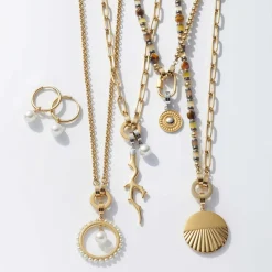 Halskette PAOLA 70 cm gold Clip & Mix