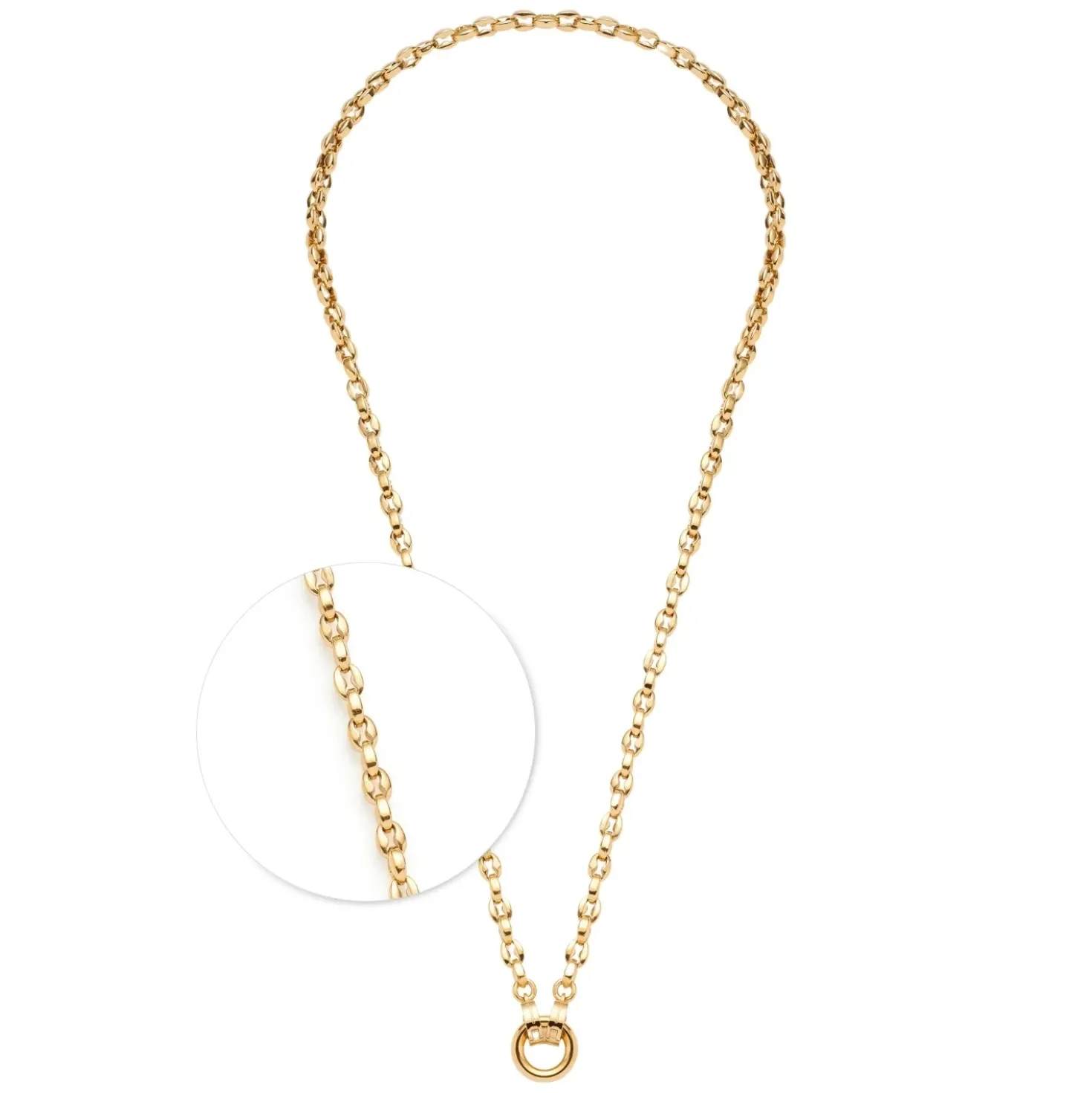 Halskette ROMEA 50 cm gold Clip & Mix