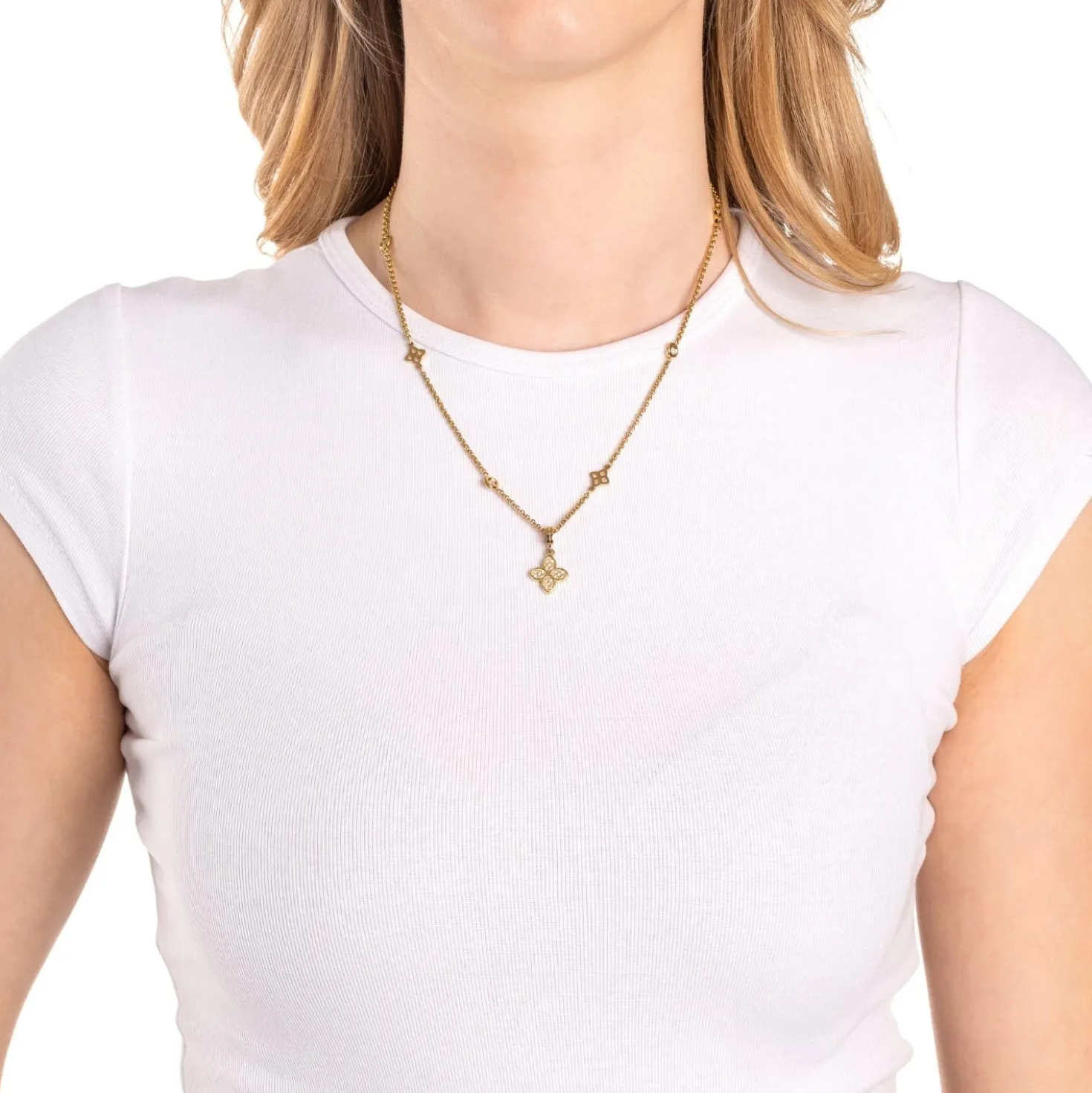 Halskette RUTH 45 cm gold