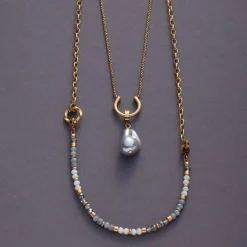 Halskette TOMKE Clip & Mix 50 cm gold