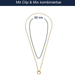 Halskette TOMKE Clip & Mix 50 cm gold