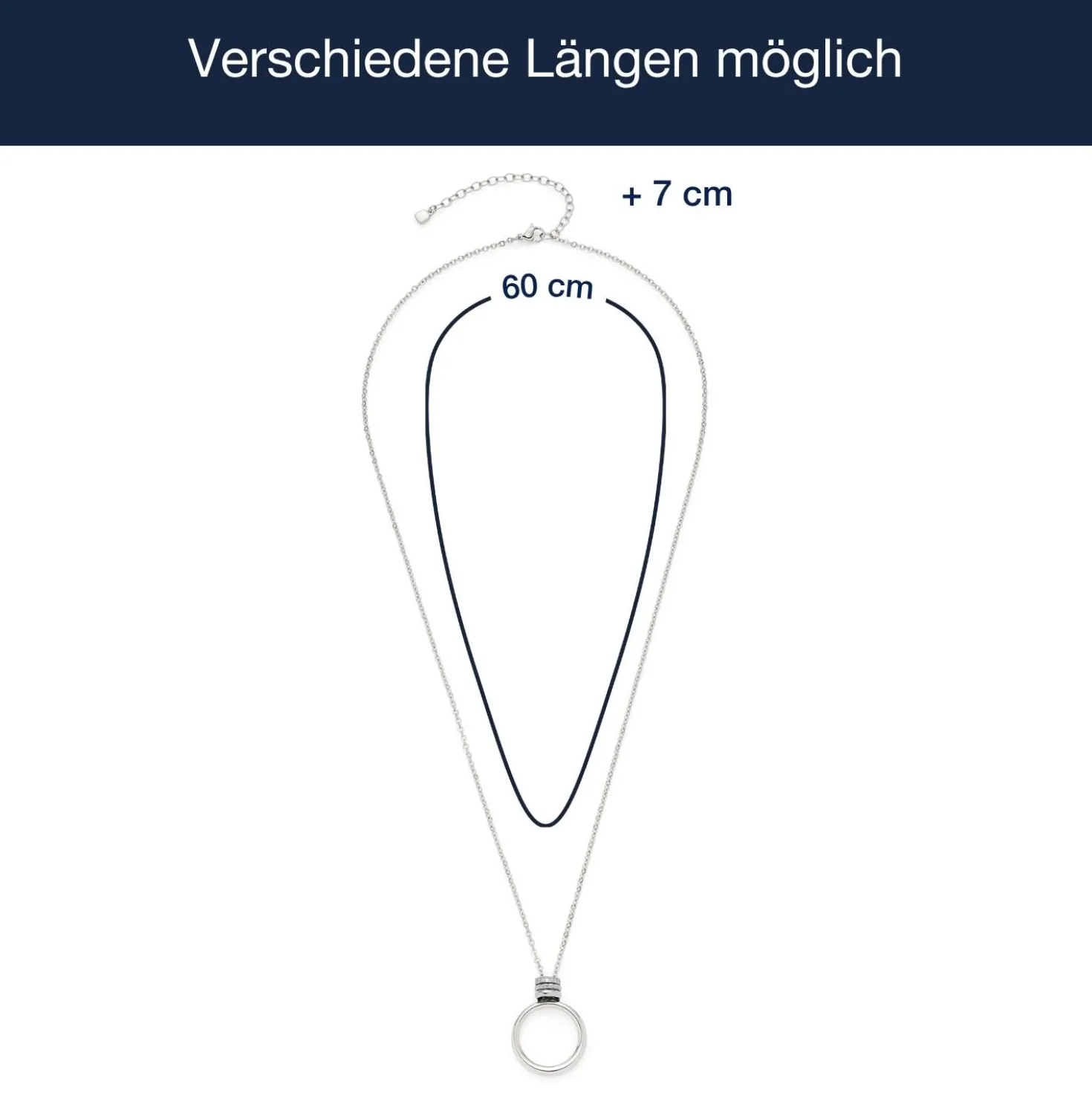 Halskette VERA 60 cm Clip & Mix