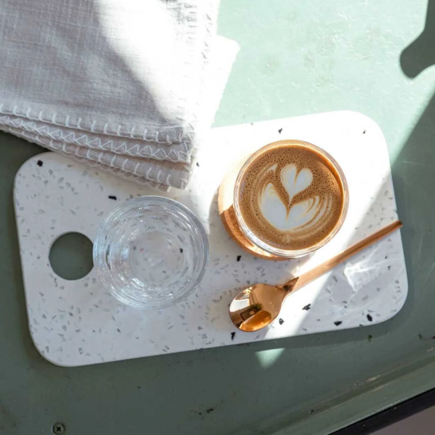 Kaffeeglas GOCCE 220ml 1. Variante 2er-Set
