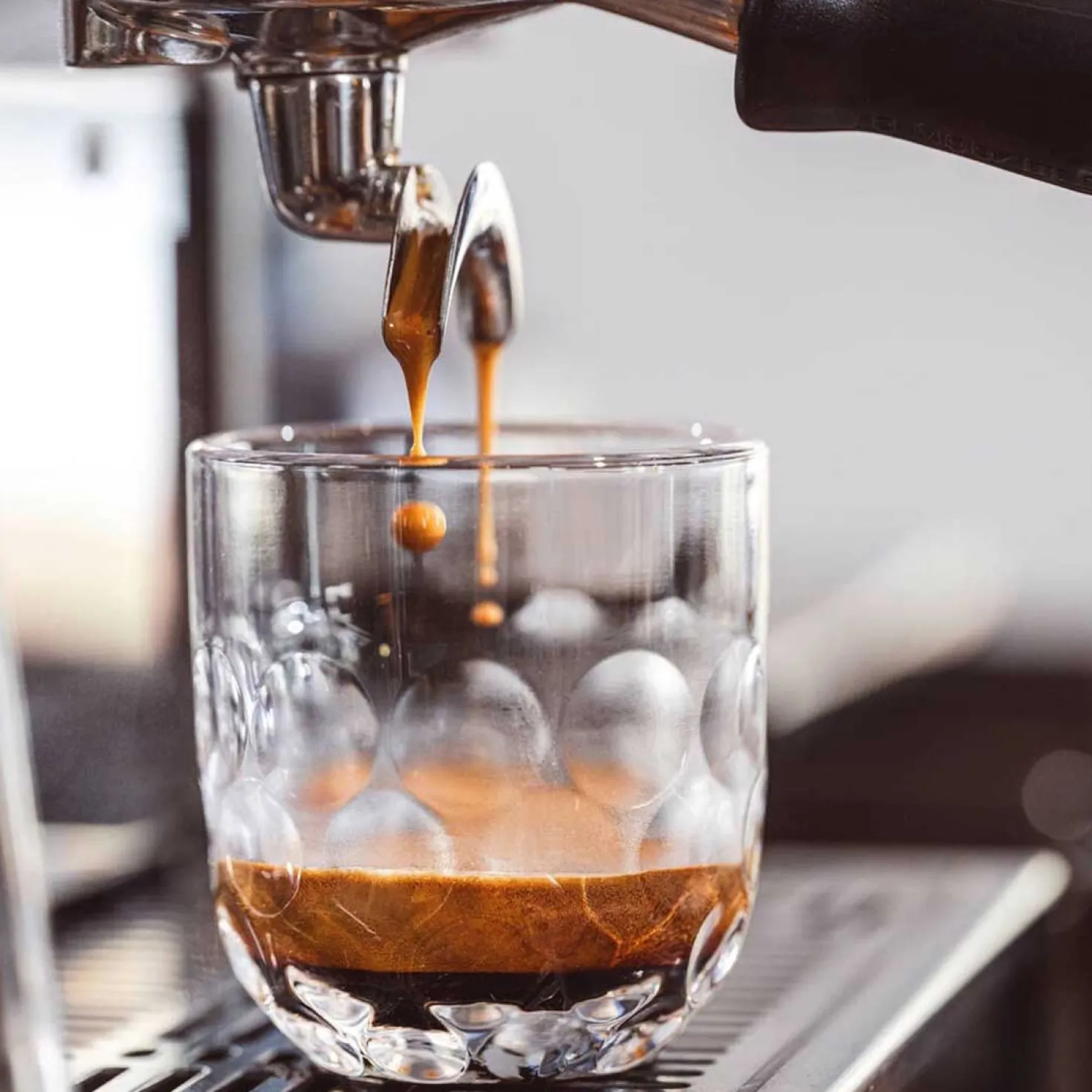 Kaffeeglas GOCCE 220ml 1. Variante 2er-Set