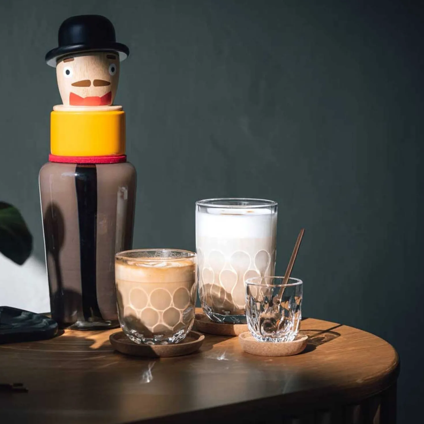 Kaffeeglas GOCCE 220ml 1. Variante 2er-Set