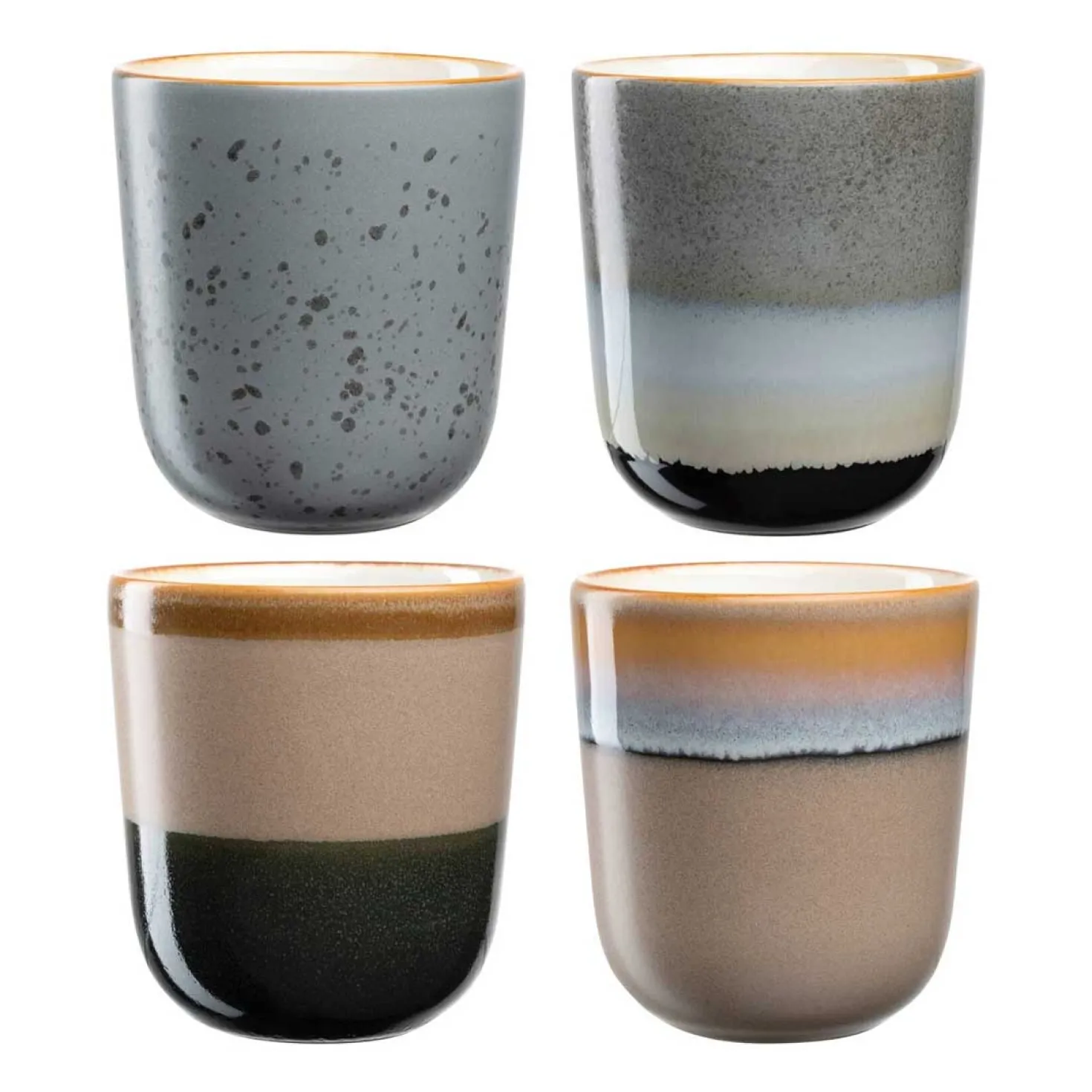 Keramikbecher ROMA 330 ml 4er-Set