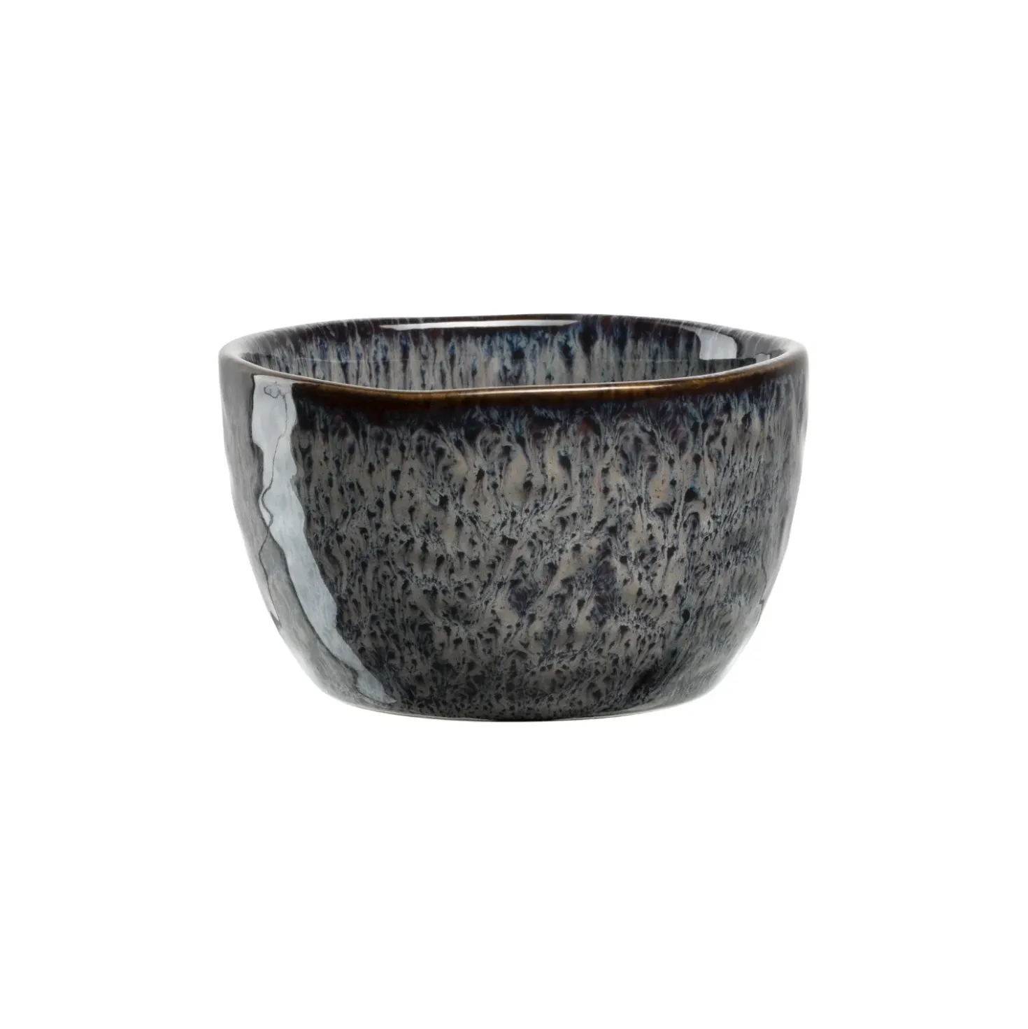 Keramikdipschale MATERA 8 cm anthrazit
