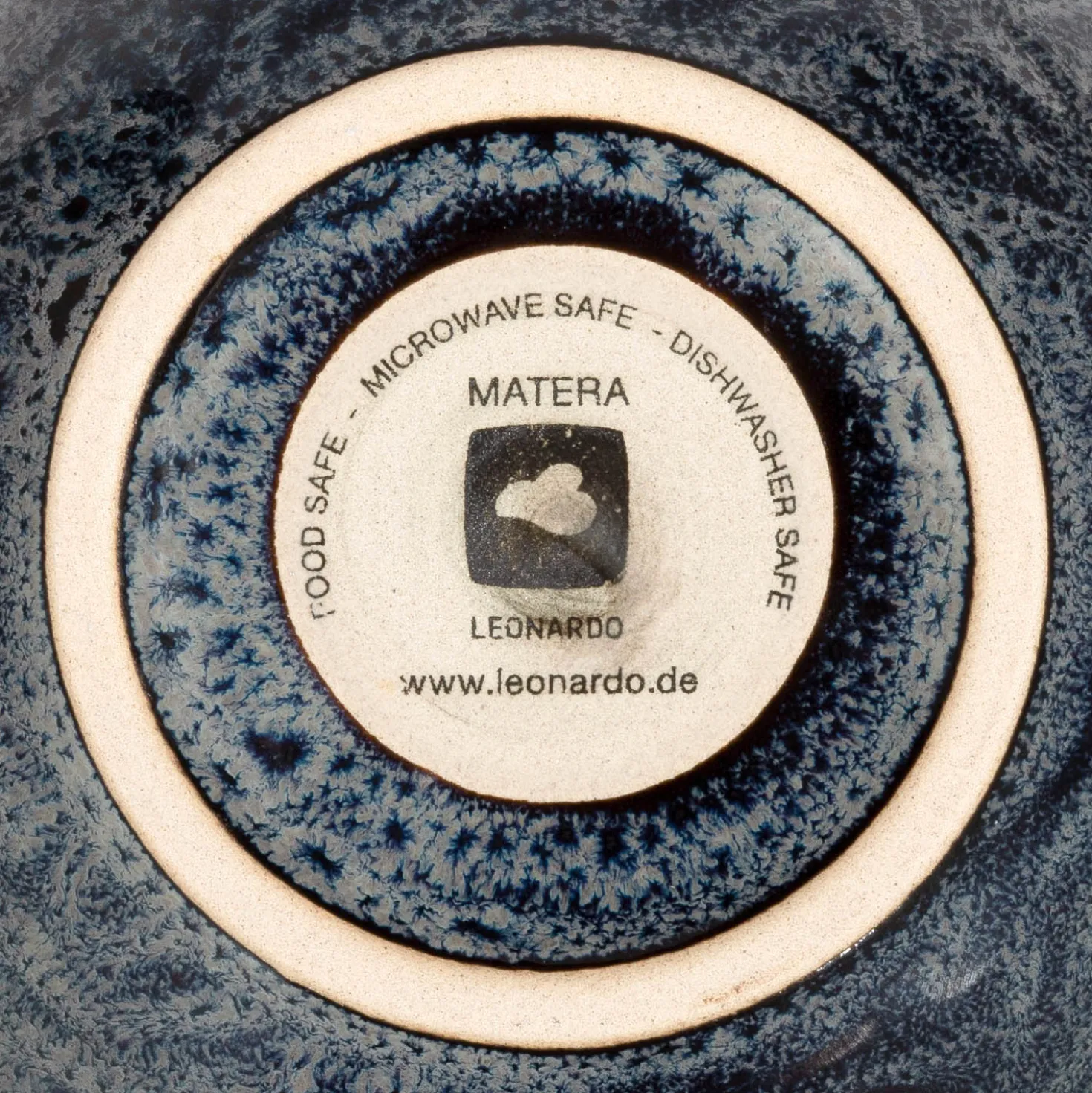 Keramikschale MATERA 12 cm anthrazit 6er-Set