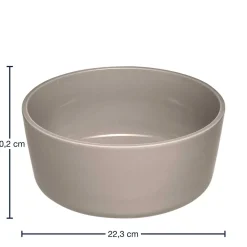 Keramikschale ROMA 23 cm beige