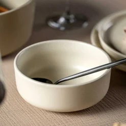 Keramikschale ROMA 16 cm creme 6er-Set