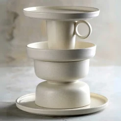 Keramikschale ROMA 16 cm creme 6er-Set