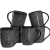 Keramiktasse MATERA 430 ml anthrazit 6er-Set