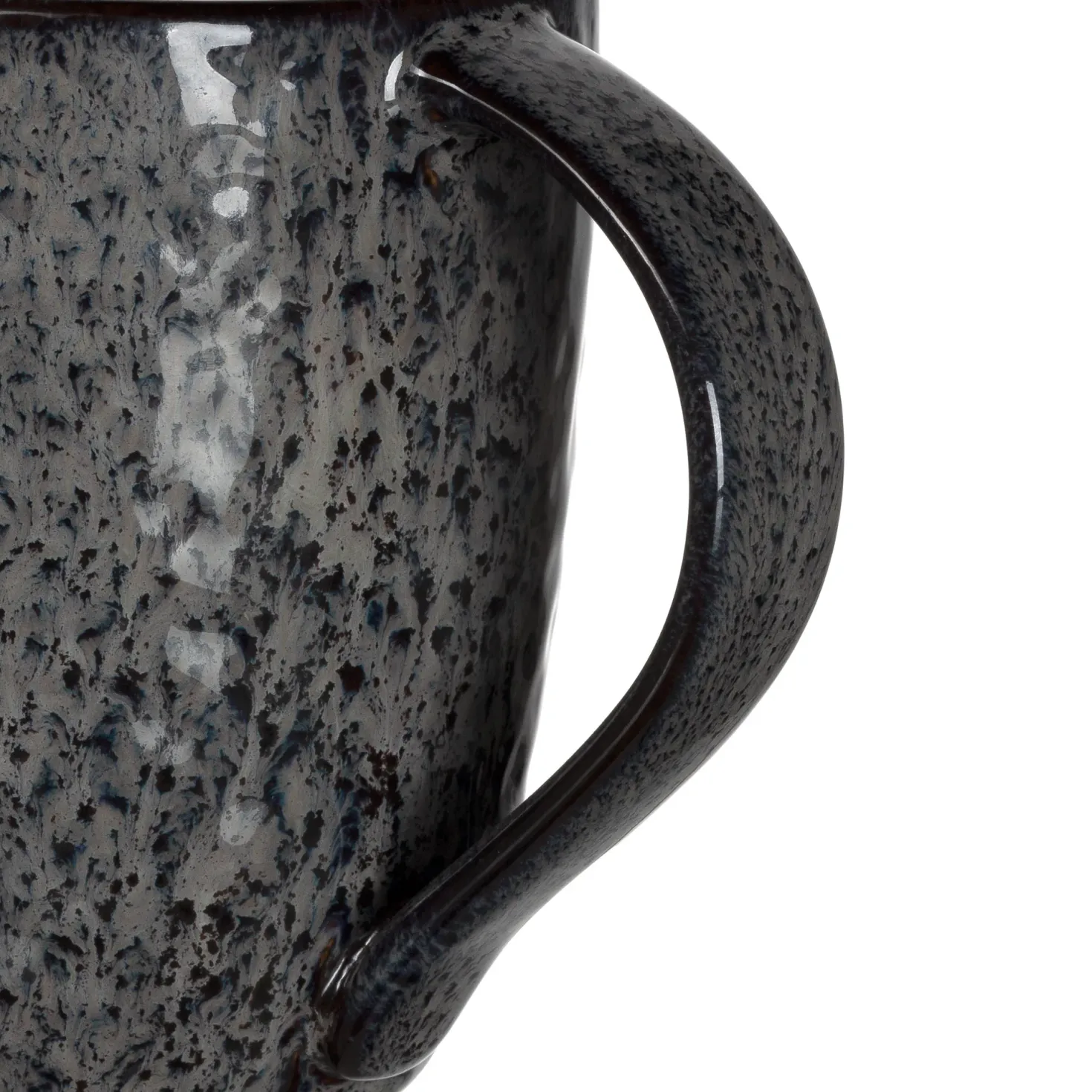 Keramiktasse MATERA 430 ml anthrazit 6er-Set