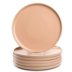 Keramikteller ROMA 27 cm apricot 6er-Set