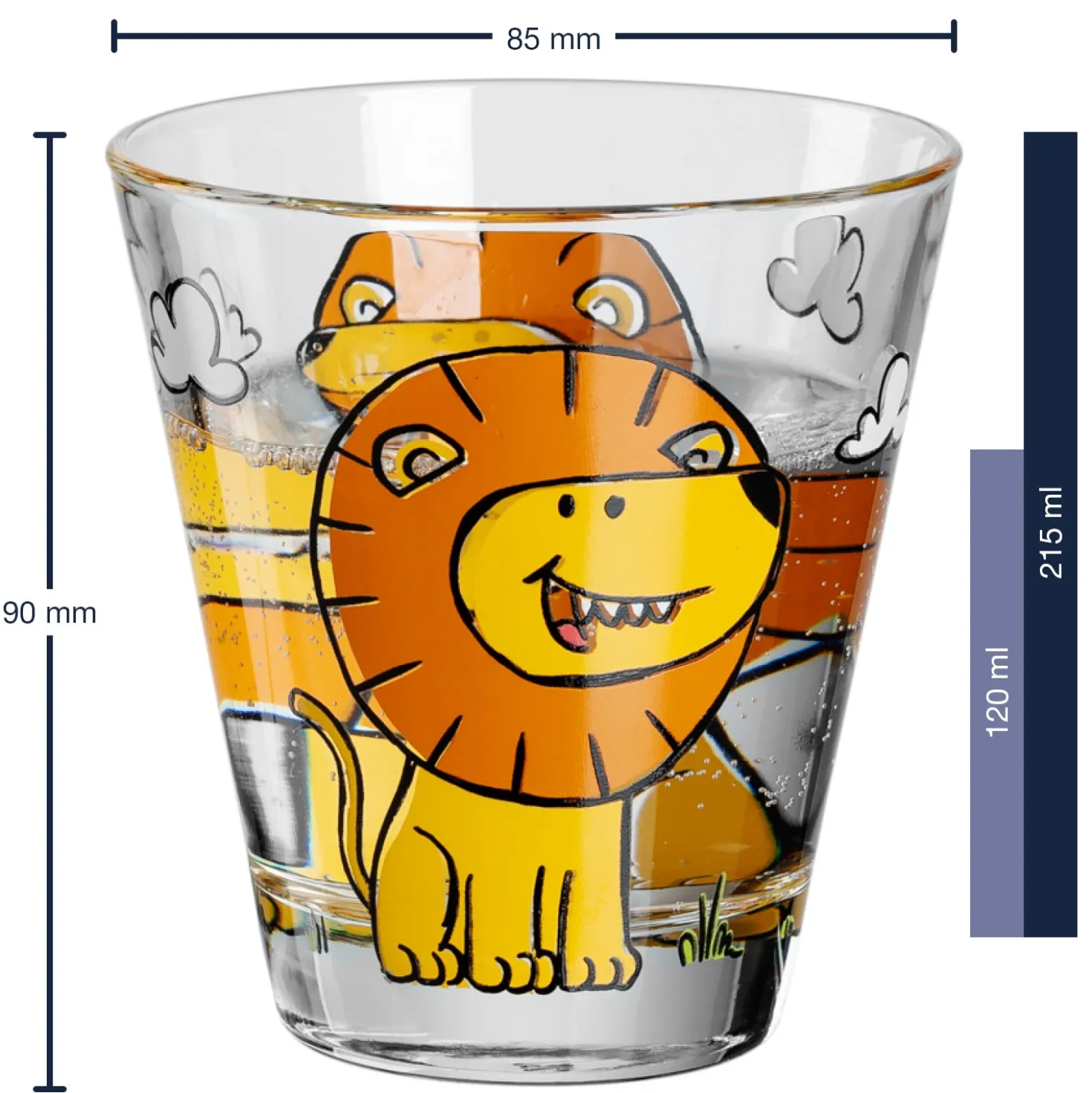 Kindertrinkset BAMBINI 3-teilig Löwe