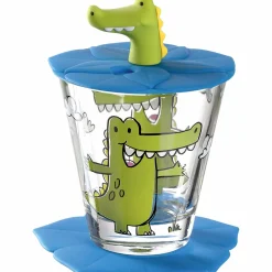 Kindertrinkset BAMBINI 3-teilig Krokodil