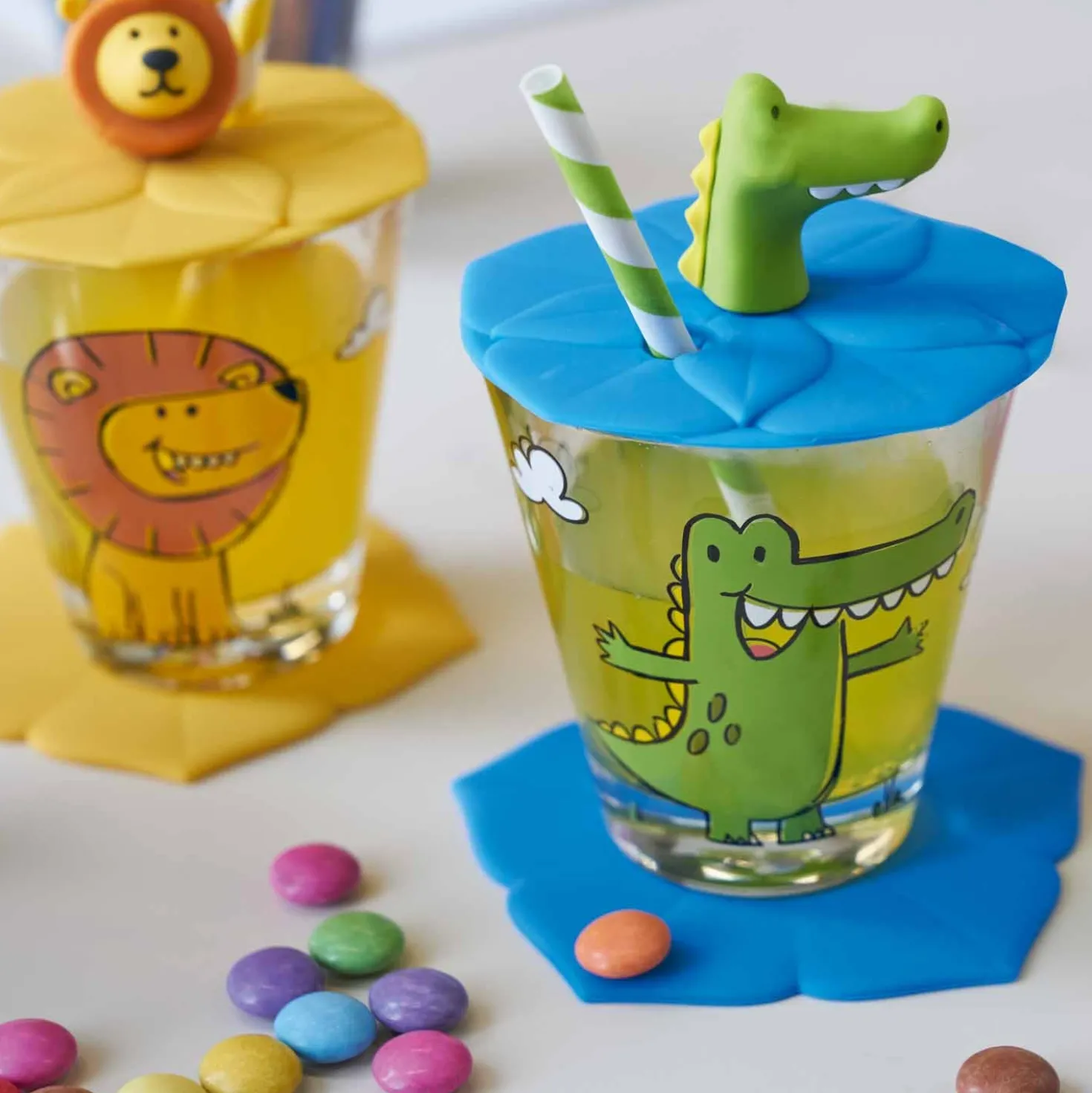 Kindertrinkset BAMBINI 3-teilig Krokodil