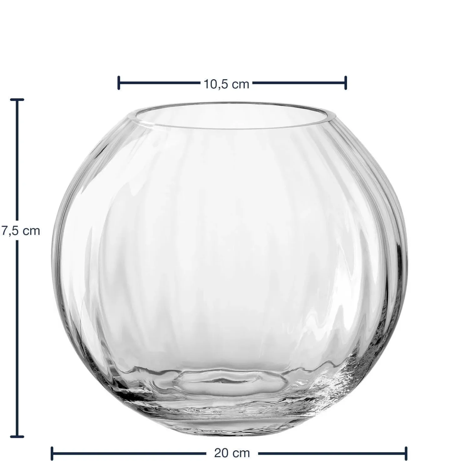 Kugelvase POESIA 18 cm