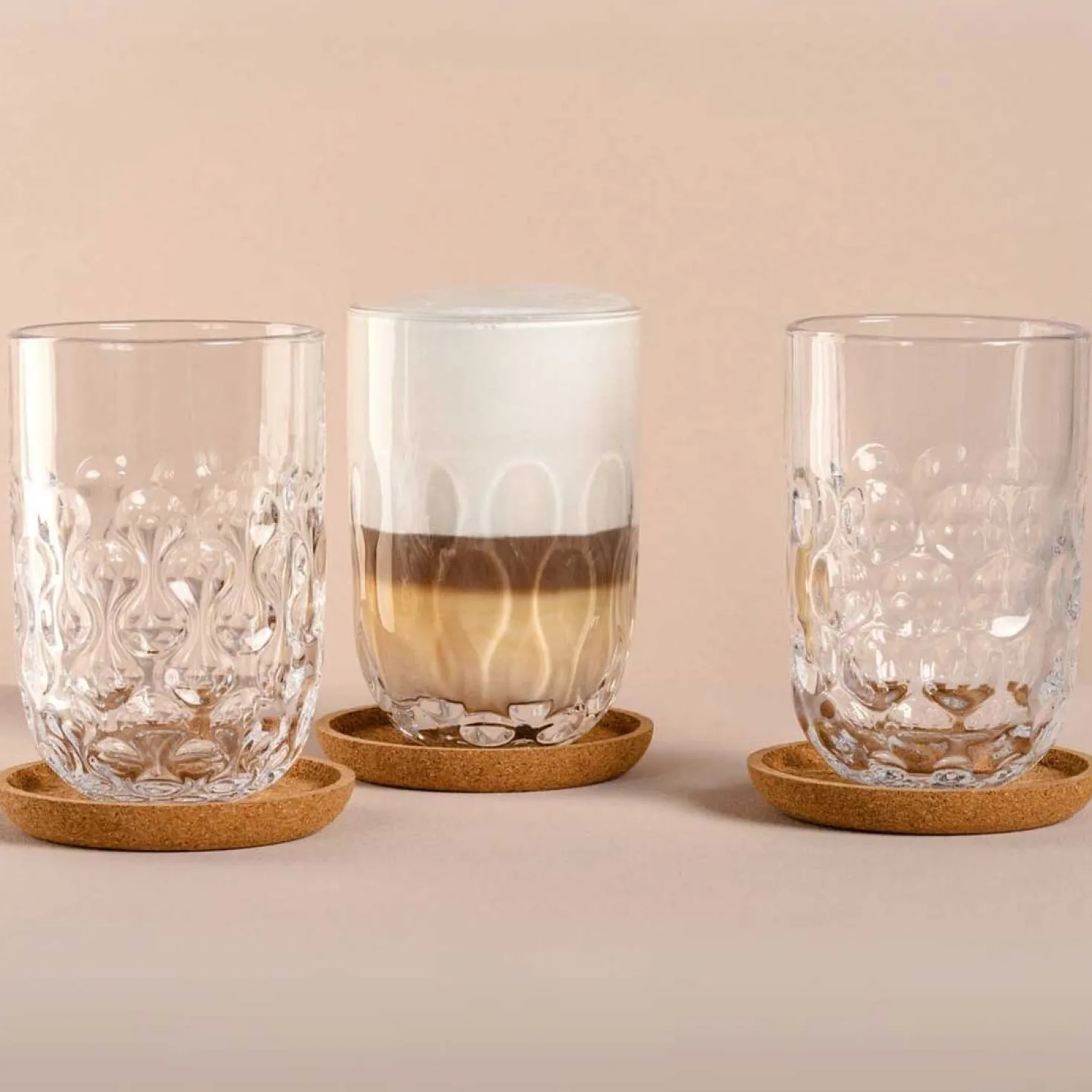 Latte Macchiato Set GOCCE 6-teilig